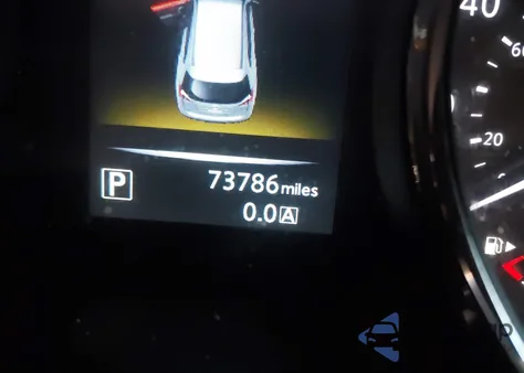 2015 Nissan Rogue Sv from USA, damaged, VIN KNMAT2MV8FP519911